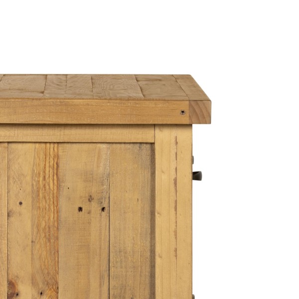 Buffetkast in natuurlijk massief grenenhout 100 cm - Richwood