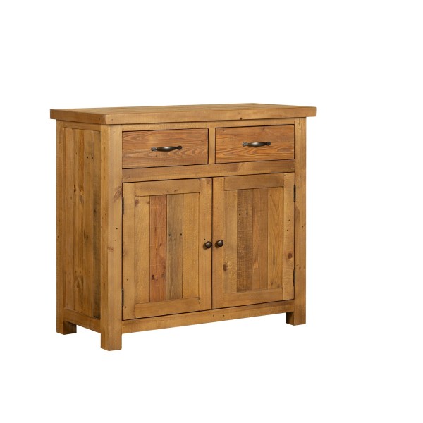 Buffetkast in natuurlijk massief grenenhout 100 cm - Richwood