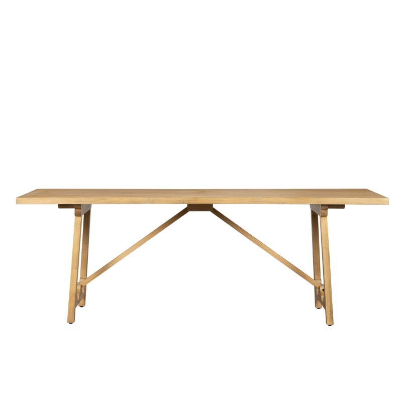 Eettafel in natuurlijk massief grenenhout - Ashford