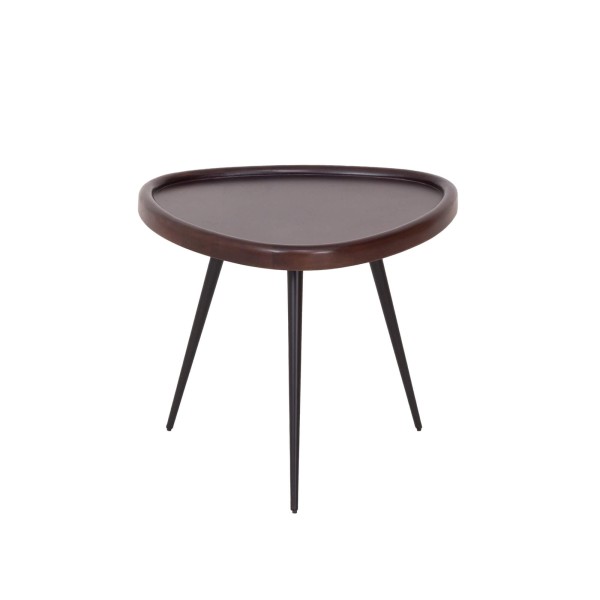 Set van 2 vintage nesttafels van massief hout - Holmen