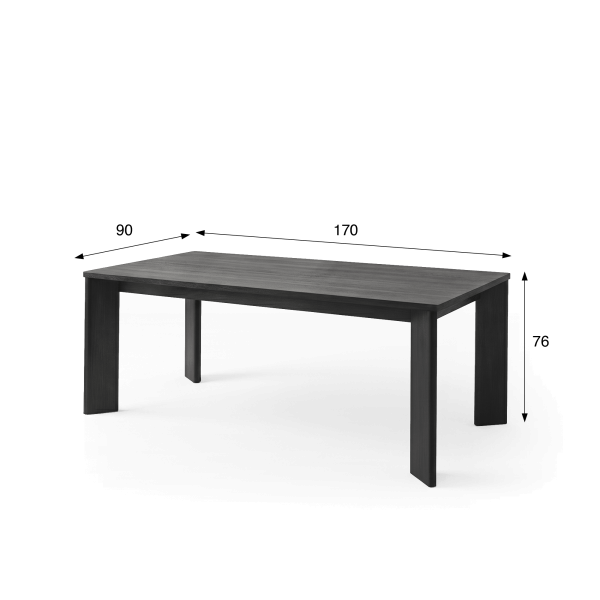 Massief houten eettafel - Selena