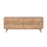 Dressoir van naturel massief hout 200 cm - Ivar