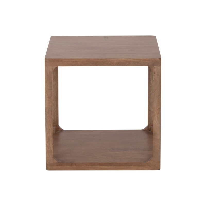 Bijzettafel van naturel massief hout - Elven
