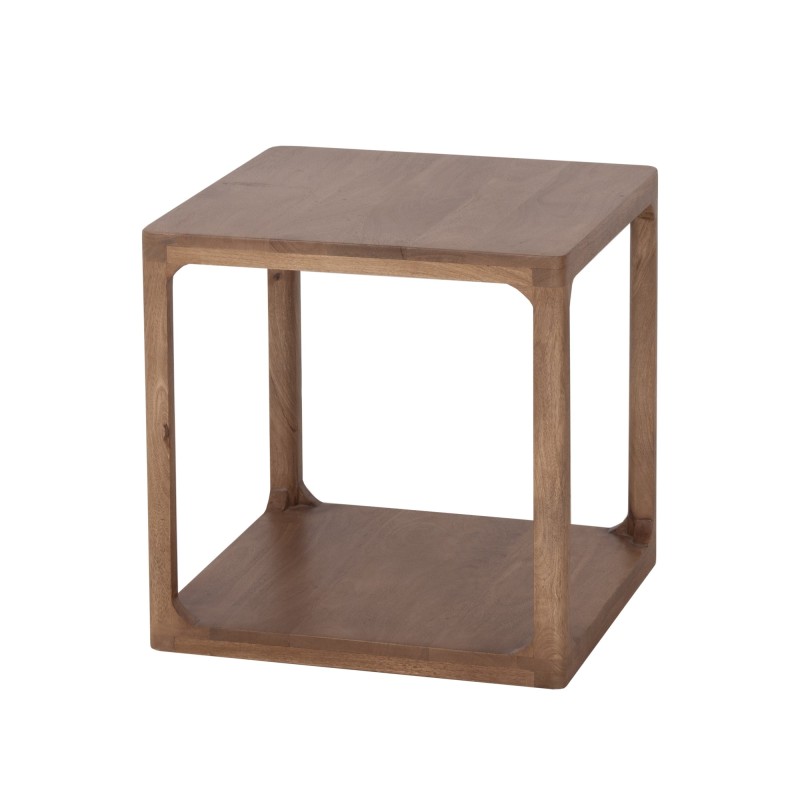Bijzettafel van naturel massief hout - Elven