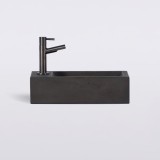 Kleine betonnen wandwastafel voor toilet - Core