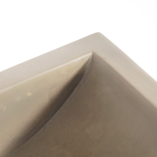 Handwasbak met handdoekrek en betonnen waskom - Core