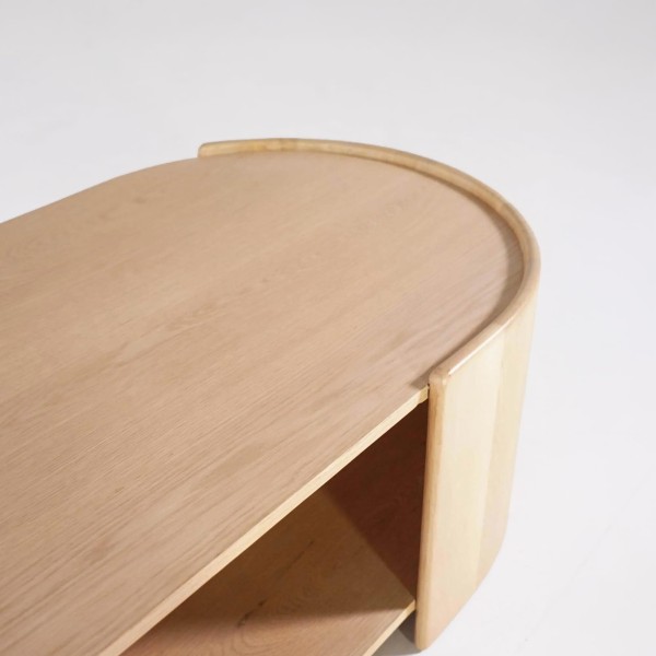 Design salontafel in massief eikenhout - Lago