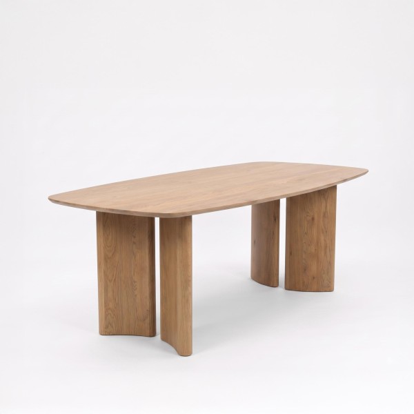 Massief eikenhouten eettafel 200 cm - Lago