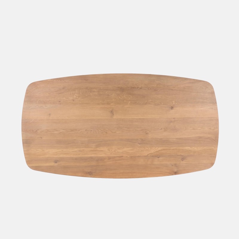 Massief eikenhouten eettafel 200 cm - Lago