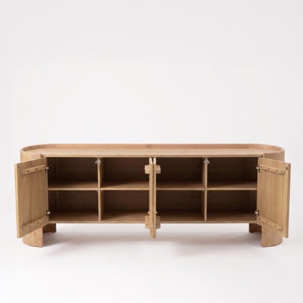 Massief eikenhouten dressoir 210 cm - Lago