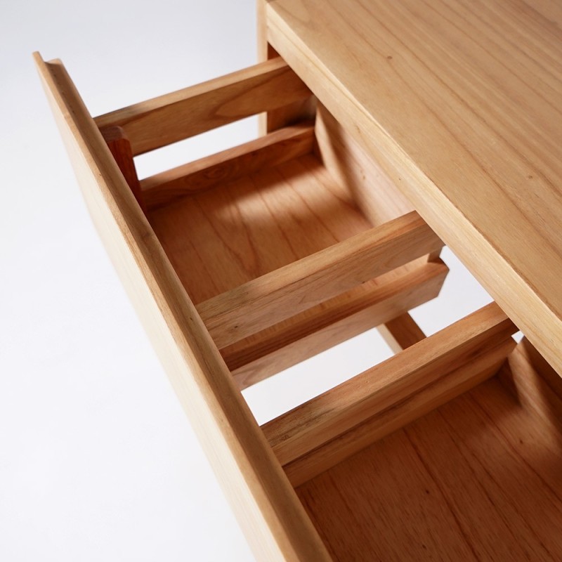 Hangend badkamermeubel onder wastafel van massief hout - Trinity