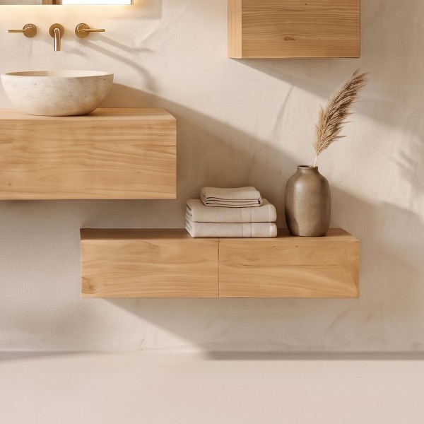 Badkamer opbergmeubel 90 cm - Trinity
