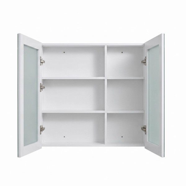 Badkamerkast met spiegel 80 x 75 cm