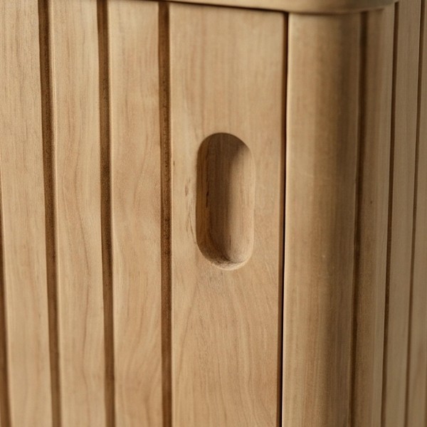 Fonteinmeubel van massief hout - Neha