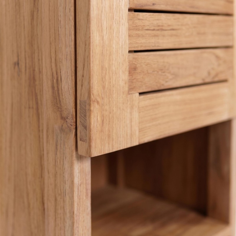 Kolomkast voor de badkamer van massief hout - Mentari