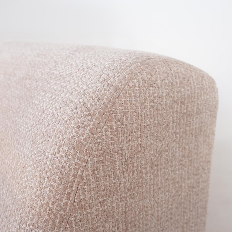 Hoekzetel 5-zits in stof met chaise longue rechts - Viana