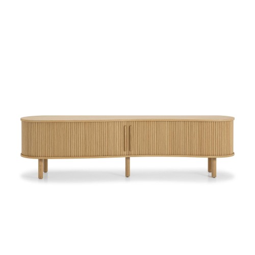 Design tv-meubel van eikenhout 210 cm - Noji