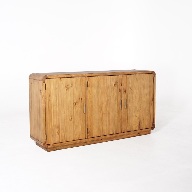 Dressoir in natuurlijk massief grenenhout 160 cm - Valdora