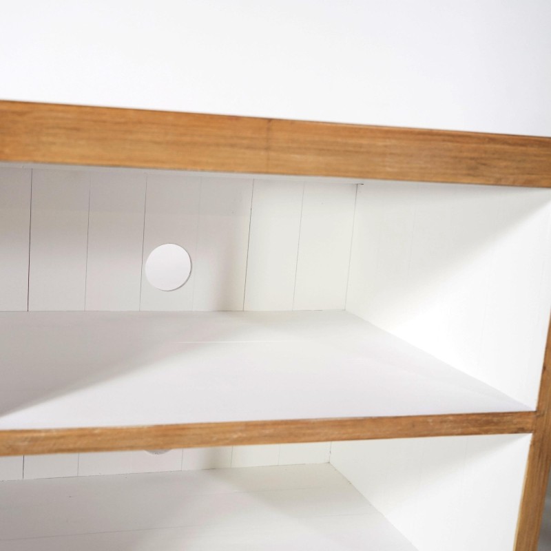 Tv-meubel in natuurlijk massief grenenhout 160 cm - Ashford