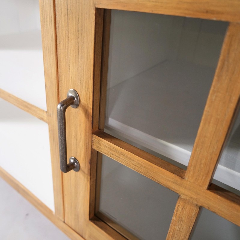 Tv-meubel in natuurlijk massief grenenhout 160 cm - Ashford