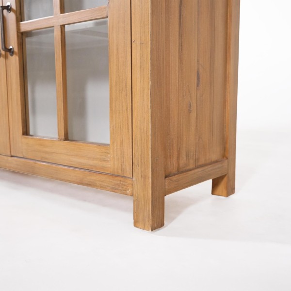 Dressoir in natuurlijk massief grenenhout 210 cm - Ashford