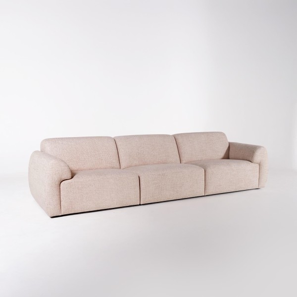 Comfortabele 4-zitsbank in stof - Viana
