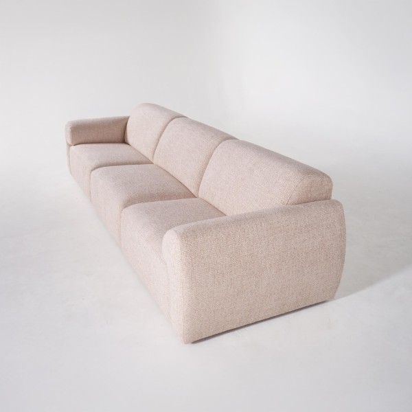 Comfortabele 4-zitsbank in stof - Viana