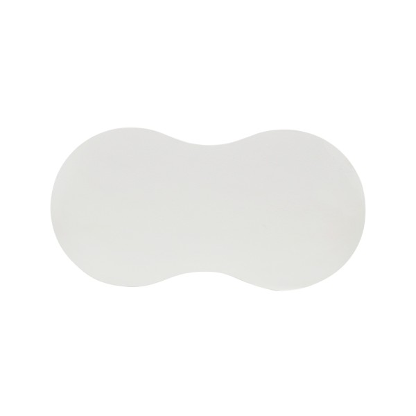 Witte design salontafel in composietmarmer - Arco