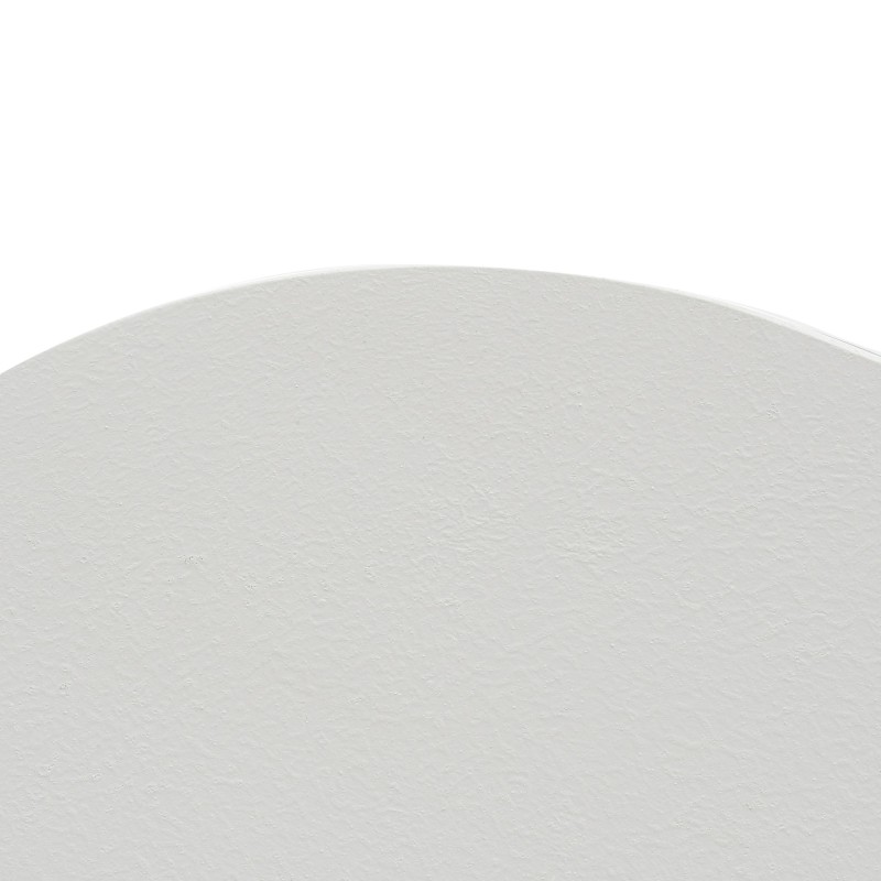 Witte design salontafel in composietmarmer - Arco
