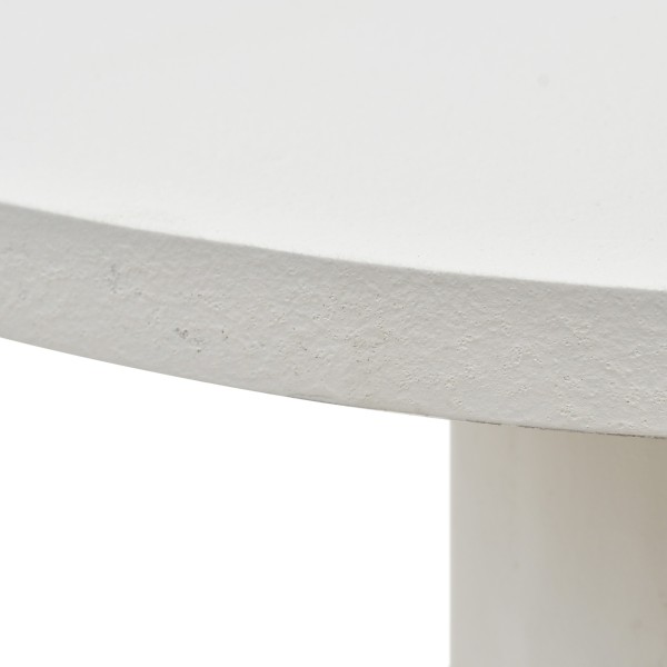 Witte design salontafel in composietmarmer - Arco