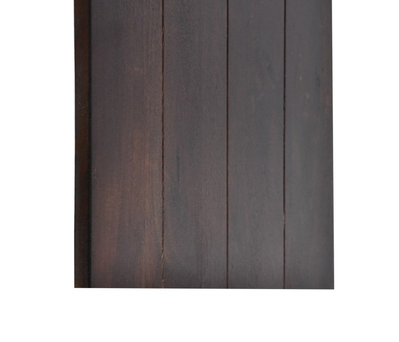 Set van 2 donkerhouten massief houten nesttafels - Isak