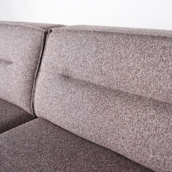 Hoekzetel 5-zits in stof met chaise longue links - Zoya