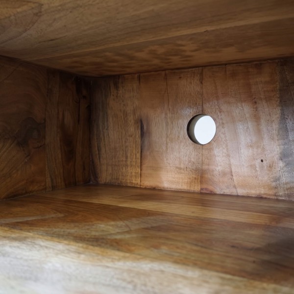TV meubel hout en metaal BROOKLYN 150 cm