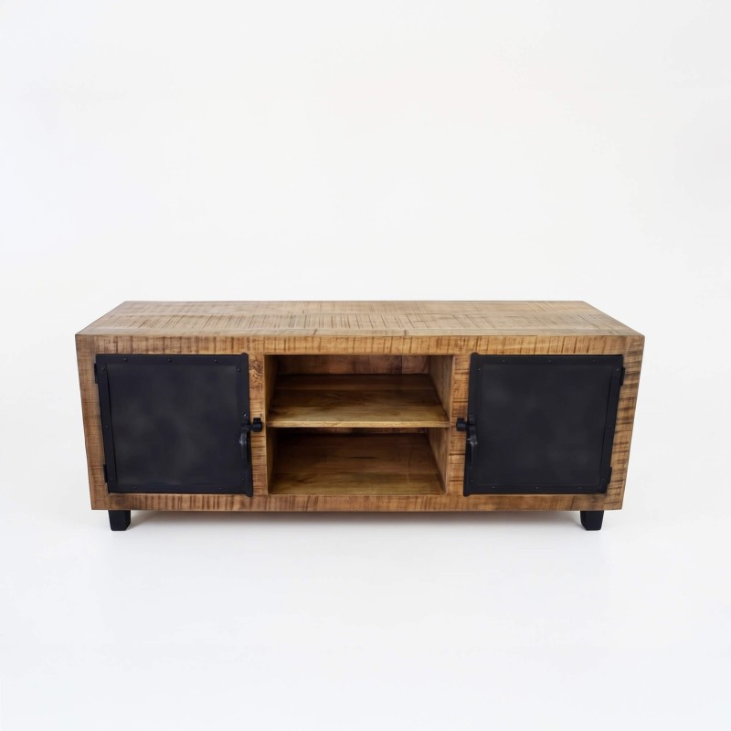 TV meubel hout en metaal BROOKLYN 150 cm