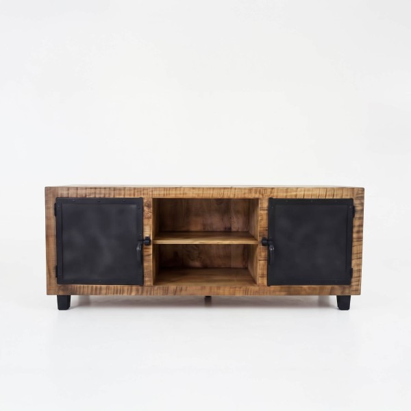 TV meubel hout en metaal BROOKLYN 150 cm