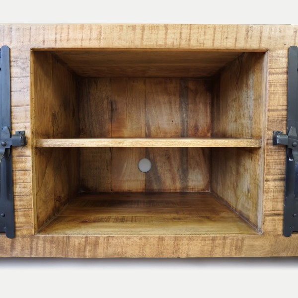 TV meubel hout en metaal BROOKLYN 150 cm