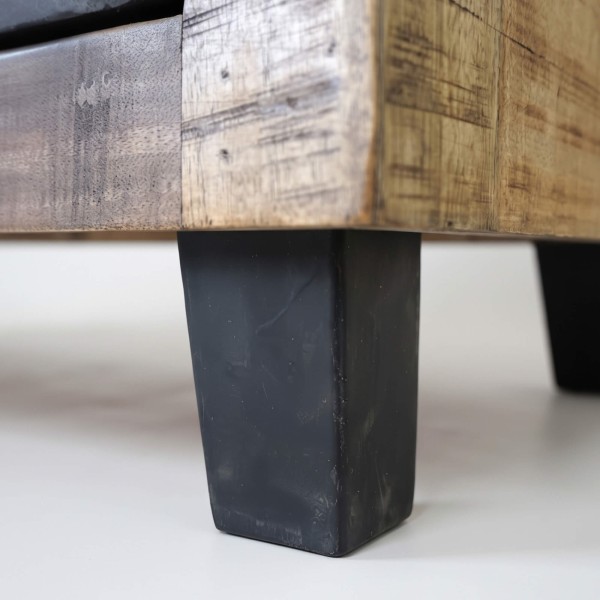 TV meubel hout en metaal BROOKLYN 150 cm