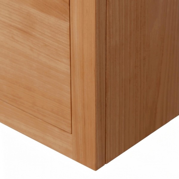 Badkamermeubel voor één wastafel in massief teakhout - Sylva
