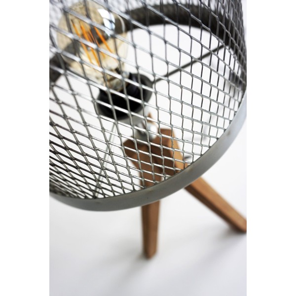 Suspension industrielle 4 lampes - Metalika