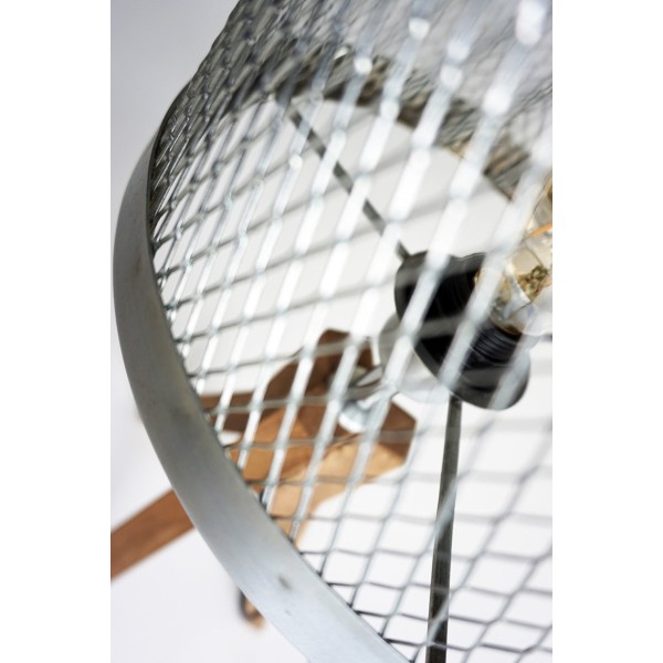 Suspension industrielle 4 lampes - Metalika