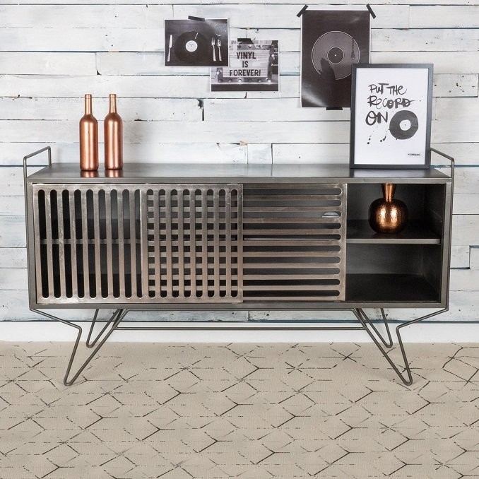 TV meubel metaal Sixties Design
