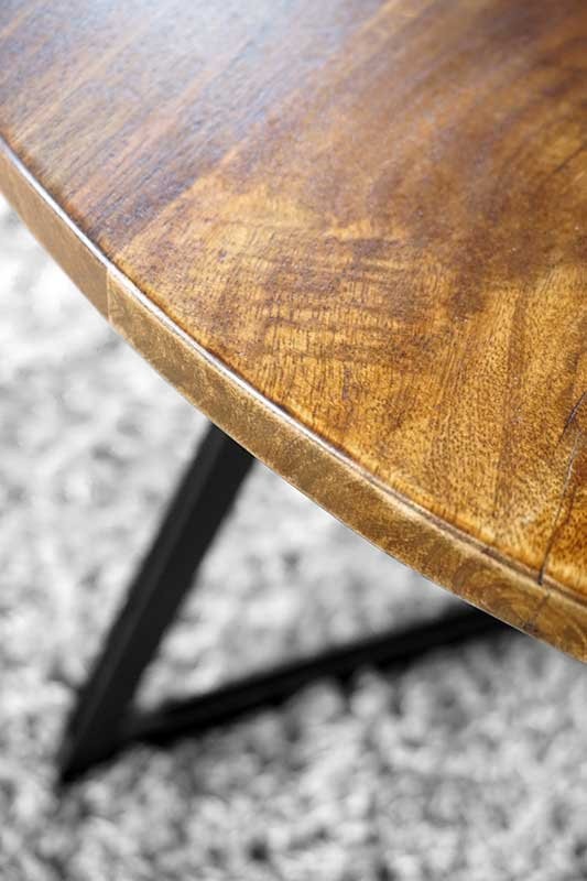 Ronde salontafel met metalen poten - Touch