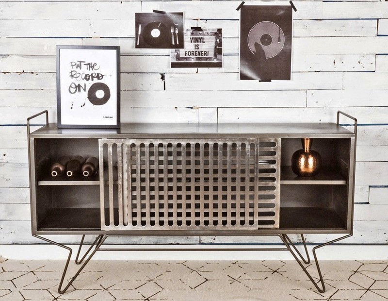 TV meubel metaal Sixties Design