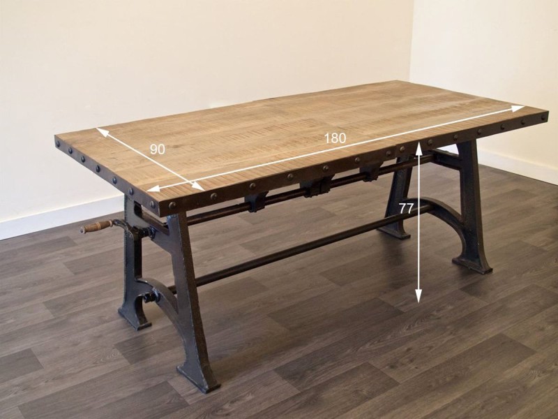 Industriële verlengbare tafel