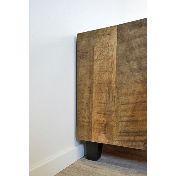 TV meubel hout en metaal BROOKLYN 115 cm