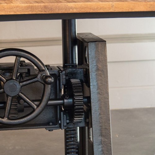 Industriële tafel verstelbaar in de hoogte
