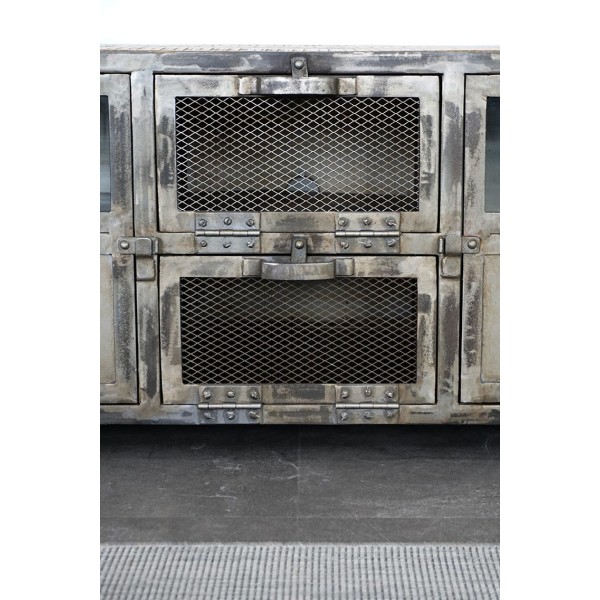 Meuble TV industriel Bois