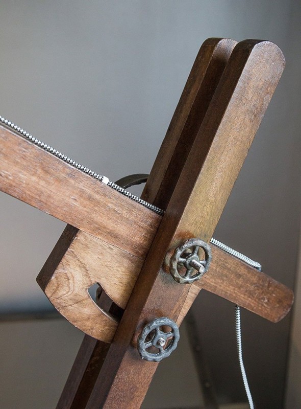 Industriële vloerlamp Acrobat