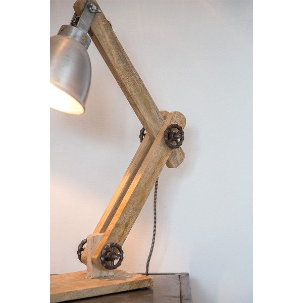Scandinavisch industriële tafellamp Genius