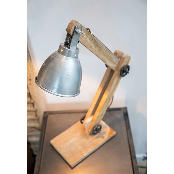 Scandinavisch industriële tafellamp Genius